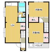 埼玉県川越市大字砂(一戸建)の賃貸物件の間取り