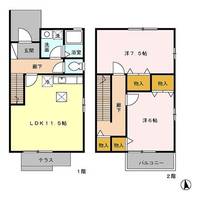 東京都日野市大字日野(一戸建)の賃貸物件の間取り