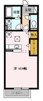 愛知県名古屋市緑区浦里4(アパート)の賃貸物件の間取り