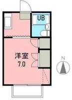 岡山県倉敷市中庄(マンション)の賃貸物件の間取り