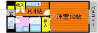 アンタレス豊成の間取り