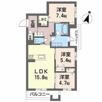 物件の間取り画像