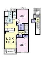 三重県鈴鹿市稲生西2(アパート)の賃貸物件の間取り