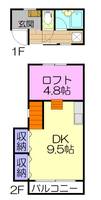物件の間取り画像