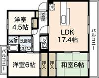 物件の間取り画像