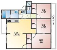 物件の間取り画像