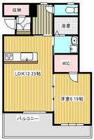 ベレオ八乙女SCの間取り