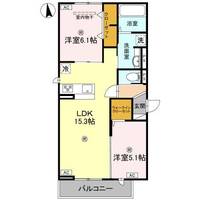 パサログランデ中安井の間取り