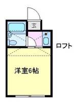 宮城県仙台市青葉区米ケ袋2(アパート)の賃貸物件の間取り
