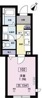 東京都文京区白山4(マンション)の賃貸物件の間取り
