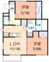 物件の間取り画像