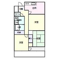 高知県高知市丸ノ内2(一戸建)の賃貸物件の間取り