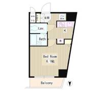 エスコート麻布十番IIの間取り