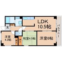 兵庫県尼崎市元浜町4(マンション)の賃貸物件の間取り