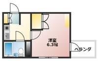 AXAリバーサイド新庄の間取り