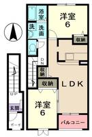 物件の間取り画像