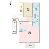 anyre高砂IIの間取り