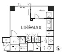 東京都文京区湯島2(マンション)の賃貸物件の間取り