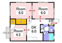 物件の間取り画像