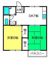 物件の間取り画像