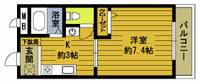 SINCA ハーバーライト・Fの間取り