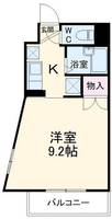 メルベーユIの間取り