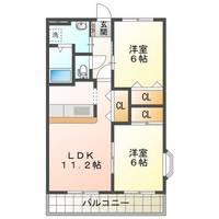 アンジュリークA・Iの間取り