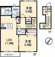 物件の間取り画像