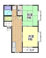 駅前コンフォルトの間取り