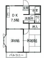 物件の間取り画像