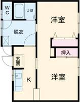 物件の間取り画像