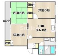 物件の間取り画像