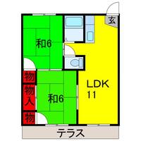 第2フォーブル国分寺の間取り