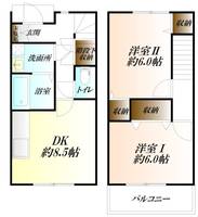 物件の間取り画像