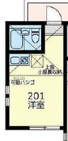 神奈川県横浜市港南区野庭町(アパート)の賃貸物件の間取り