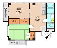 千葉県市川市塩焼1(マンション)の賃貸物件の間取り