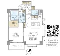 東京都目黒区三田2(マンション)の賃貸物件の間取り