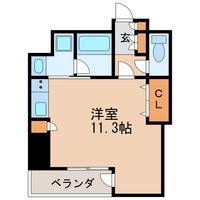 オープンレジデンシア名古屋栄の間取り