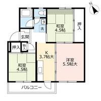 UR徳力の間取り