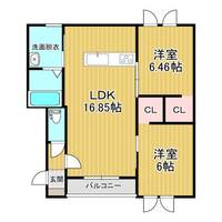 物件の間取り画像