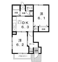 物件の間取り画像