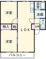物件の間取り画像