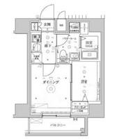 東京都北区王子2(マンション)の賃貸物件の間取り