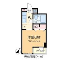 プレステージ本木の間取り