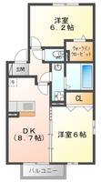 フルール シャンの間取り