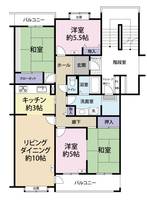 物件の間取り画像