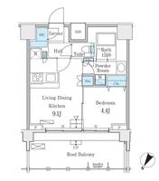 NL新中野レジデンスの間取り