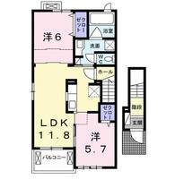 物件の間取り画像