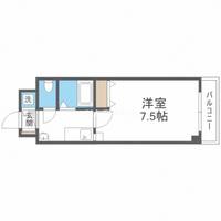 大阪府大阪市東成区大今里西1(マンション)の賃貸物件の間取り