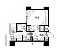 東京都大田区大森北4(マンション)の賃貸物件の間取り